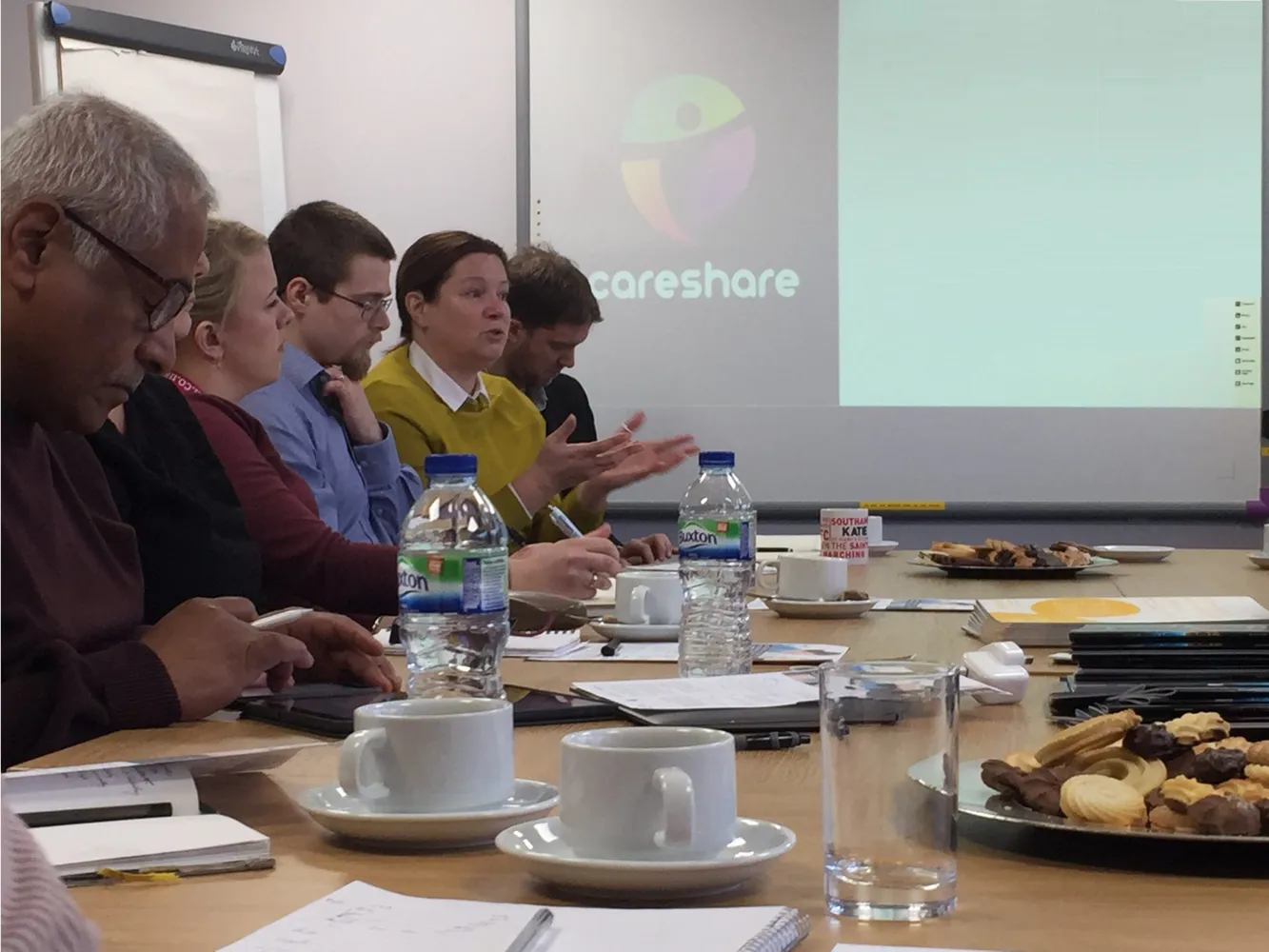 Cover for First NQM CareTeam workshop in ICT Innovation in Elder Adult Domiciliary Care